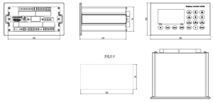 Alat Timbang Industri BC580L Layar LED Cerdas Dapat Disesuaikan OEM ODM Indikator Penimbangan Kuantitatif Resep - Product Image 3
