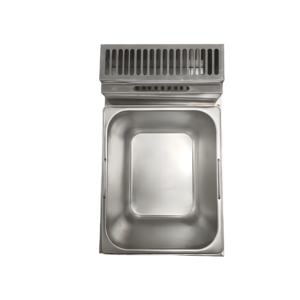 Équipement <span class=keywords><strong>de</strong></span> cuisson au gaz commercial, friteuse <span class=keywords><strong>de</strong></span> table en acier inoxydable <span class=keywords><strong>de</strong></span> 6 L avec panier <span class=keywords><strong>de</strong></span> friture pour frites, pommes <span class=keywords><strong>de</strong></span> terre, <span class=keywords><strong>poulet</strong></span> - Product Image 3