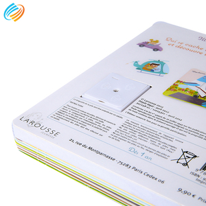 Entrega rápida A4 brillante Hardcovercustom Tapa dura libro impreso de los niños de tablero duro Impresión de libro de sonido - Product Image 1