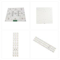 Fabrication sur mesure de circuits imprimés ronds à LED, assemblage de circuits imprimés, de la conception de prototypes à la production en série sur FR4/aluminium PCBA
