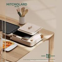 Nouvelle Tendance 2026 : Plaque de Cuisson Électrique et Hot Pot Multifonctionnel Économe en Énergie Rouge Deux-en-un pour Usage Domestique – Approvisionnement Direct