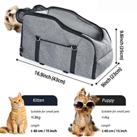 Bolsas de Viaje Resistentes al Desgaste para Mascotas Oxford con Base Antideslizante, Bolsa de Transporte Transpirable Personalizada para Perros y Gatos para Actividades al Aire Libre