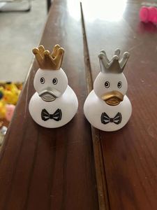 Custom Pvc Plastic Mini Bulk Logo Floating Small Baby <b>Bath</b> Toy Yellow Rubber Duck - Product Image 2