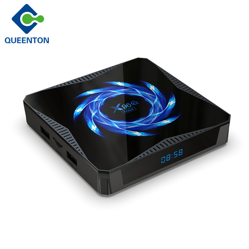 X96Q MAX Android TV Box Allwinner H616 4GB 64GB eMMC Android 10 Dual WiFi ac 4K HDR Smart TV Box X96qmax
