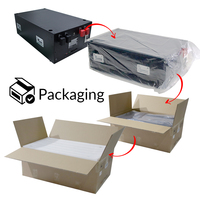 Batterie Lifepo4 personnalisée 3.2v 10ah 50ah 100ah 150ah 200ah 230ah cellule prismatique pochette stock ue 15kw boîtier pour système de panneau solaire
