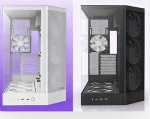 Boîtier d'ordinateur pas cher en vente chaude <span class=keywords><strong>NZXT</strong></span> H6 Flow Blanc et Noir RGB Boîtier de tour moyen Boîtier d'ordinateur de jeu - Product Image 4