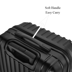 <span class=keywords><strong>Maleta</strong></span> Rígida de ABS, Ligera, Duradera, Impermeable, Antirrobo, con Ruedas 360° °   Ruedas Giratorias para Viaje - Product Image 3