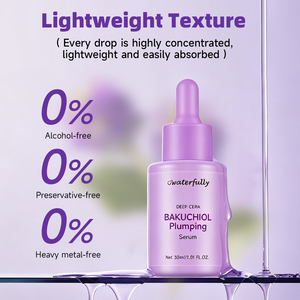 Suero Facial Antienvejecimiento con Bakuchiol Orgánico, Colágeno, <span class=keywords><strong>Retinol</strong></span> y Niacinamida de Marca Privada, Producto para el Cuidado de la Piel, Cosmética Coreana - Product Image 4