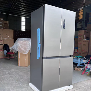 Refrigerador de Puerta Francesa No Frost de 730L, Nevera y Congelador Doméstico de 4 Puertas, Refrigerador Side-by-Side Silencioso con Puerta de Vidrio - Product Image 2