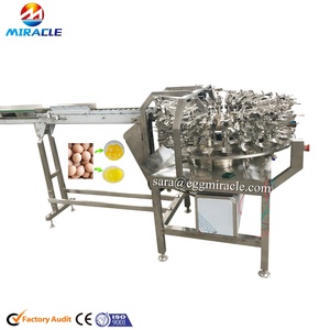Machine à casser <span class=keywords><strong>les</strong></span> œufs en acier inoxydable pour boulangerie, utilisée pour séparer le jaune <span class=keywords><strong>d</strong></span>'œuf de la protéine <span class=keywords><strong>d</strong></span>'œuf - Product Image 2