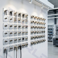 Auf Lager M12 Buchse-Stecker Verlängerungsverbinder 2~8-polig Wasserdicht IP67 Kabel