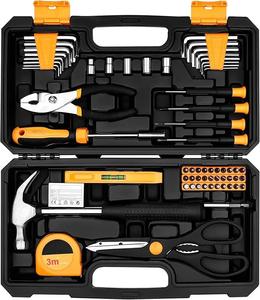 GTYPRO Tool Kit Set Box 62 piezas Reparación del hogar <span class=keywords><strong>Herramientas</strong></span> <span class=keywords><strong>de</strong></span> bricolaje Juegos básicos <span class=keywords><strong>de</strong></span> <span class=keywords><strong>caja</strong></span> <span class=keywords><strong>de</strong></span> <span class=keywords><strong>herramientas</strong></span> <span class=keywords><strong>de</strong></span> mano - Product Image 2