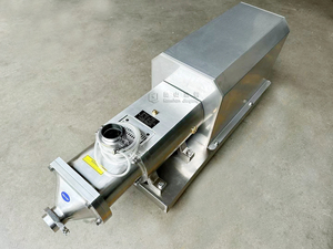 Pompe à double vis en acier inoxydable de qualité alimentaire pour eau propre, boissons, miel, chocolat, machine de remplissage double JG-G Food Gr - Product Image 2