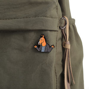 BoJacks-Horsemanエナメルピンラペルピンバッジ帽子服バックパック装飾ジュエリーアクセサリーファンギフト - Product Image 3