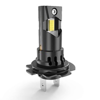 Phare Led H7 50w Mini Canbus Phare H1 H3 9005 9006 H4 Ampoules Halogènes Hid Ampoules pour Voiture 6000k