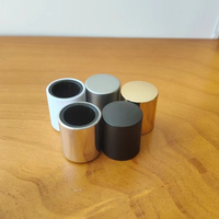 10ml Portable Facile À Sertir Vis Ronde Atomiseur De Parfum Vide Bouteilles De Parfum En Verre