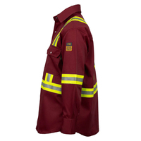 Vêtements de sécurité ignifuges en coton 100% résistant au feu, manches longues, réfléchissants, taille personnalisée, antistatiques, ignifuges