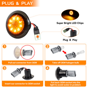 Gran oferta, nuevo producto, luces LED <span class=keywords><strong>de</strong></span> posición lateral para coche, espejo ámbar, humo y cristal para Ford Transit Connect 10-21, lámpara <span class=keywords><strong>de</strong></span> <span class=keywords><strong>señal</strong></span> <span class=keywords><strong>de</strong></span> giro - Product Image 5