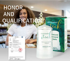 La <span class=keywords><strong>pierre</strong></span> de cristal <span class=keywords><strong>d</strong></span>éodorante anti-transpirante améliore l'odeur corporelle réduit la transpiration - Product Image 2
