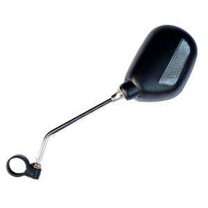 Antuke Espejo retrovisor para bicicleta, soporte ajustable para manillar de aleación de aluminio para bicicletas de montaña, color negro, talla única - Product Image 3