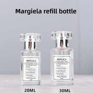 Botella de Perfume <span class=keywords><strong>Mugler</strong></span> de 20 ml, Cuadrada, de Vidrio, para Viaje, con Superficie Esmerilada, Opción de Grabado, Tapa de Rosca, Difusor, Envase Recargable - Product Image 3