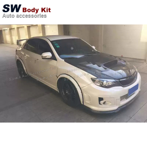 SW Carbon Fiber <span class=keywords><strong>WRC</strong></span> Style Hood para Subaru <span class=keywords><strong>Impreza</strong></span> 10 Upgrade Front Engine Cover Hood Auto Parts - Product Image 3