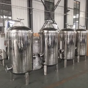 Hot Sale SS Water Filter Tanks 1035 1354 Stainless Steel Water Filter Pressure Tank Different Size