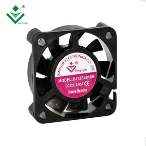 Özel düşük gürültü 4010 2/3/4 pins lazer makinesi dc soğutma fanı 3D yazıcı 5/12/24V fırçasız fan 40x40x10mm