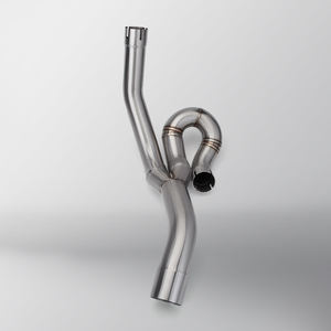 अपाइलिया शिवर 750 शीवर 750 2008-2017 मोटरसाइकिल निकास मूल इंटरफ़ेस स्टेनलेस मध्य लिंक पाइप रेसिंग - Product Image 2