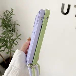 Collier Sangle <span class=keywords><strong>Cordon</strong></span> <span class=keywords><strong>Cordon</strong></span> Silicone Liquide Téléphone étui pour <span class=keywords><strong>iphone</strong></span> <span class=keywords><strong>13</strong></span> 12 MiNi 11 Pro X XR XS Max 7 8 14 15 Plus Carte paquet Cas - Product Image 4