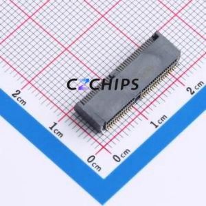 HYCW26G-05NGFF-420B Hard Drive Connector (SAS/SATA/M.2) SMD Connector M.2-G Key Female 67P Horizontal Mount - Product Image 1