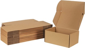 Cajas de Cartón Corrugado al por Mayor, Fáciles de Montar, Ligeras, Color Marrón, Blanco y Negro, Tipo E, B, AB, con Logotipo - Product Image 4