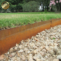 Bordes de Césped de Acero Corten para Jardín, Resistentes a la Intemperie, Modernos, de Alta Calidad, de 2 mm de Grosor, Tamaño Personalizado, Estilo Rústico, Hao Yang
