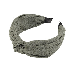 Fascia per capelli con perle annodate, fascia per capelli in plastica per gatti, farfallino fascia per capelli con fascia asciutta - Product Image 3