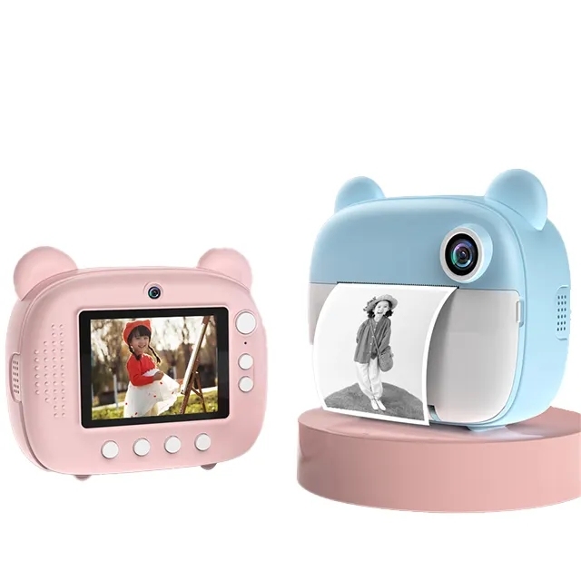High Quality 1080P HD Video Recorder Children Instant Print Camera for Kids Digital Comic Camera With Thermal Paper