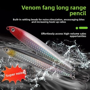 ชุดเหยื่อปลอมสแตนเลสสำหรับตกปลาคาร์พน้ำจืด ตีไกล จมน้ำ รูปทรงดินสอ สำหรับปลาคาร์พหัวโต - Product Image 3