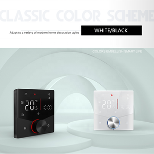 Régulateur de température de thermostat WiFi intelligent moderne pour <span class=keywords><strong>chauffage</strong></span> au sol électrique/eau 220V fonctionne <span class=keywords><strong>Google</strong></span> <span class=keywords><strong>Home</strong></span> pour hôtels maisons - Product Image 3