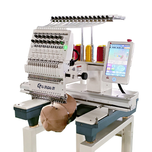 MT 1201 1501 350*500mm 600*400mm One Head Embroidery Machine t Shirt Cap Embroidery Machine with Embroidery Software