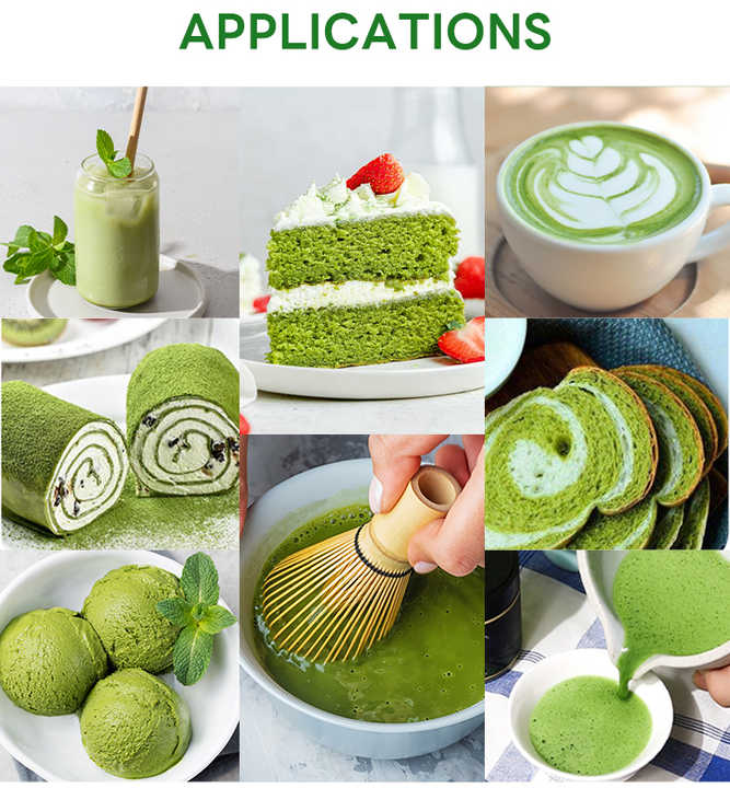 Clqq Premium Bagged Green Tea Powder AAAA Ceremonial Grade Matcha ...