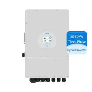 德业混合太阳能逆变器Mppt 48V 25KW 30KW 40KW 50KW三相混合太阳能逆变器