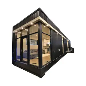 Nhà Đúc Sẵn Nhà Sẵn Sàng Thực Hiện Di Động Nhỏ Prefab Nhà Ánh Sáng Kết Cấu Thép Prefab Nhà Biệt Thự Casas Prefabricadas