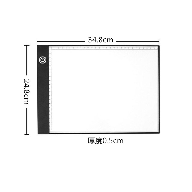 Diy Accessories Drawing Tool USB/Type C Dimmable Led Tablet Diamond Painting Light Pad