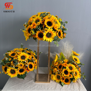 Decoración de Boda con Tema de Girasol Personalizada SMOOTH, Arreglo Floral Artificial - Product Image 5