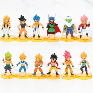 NEW 12 Piece Dragonballs Action Figure Set Cake Topper Party Favor Supplies Collectible Model birthday gifts