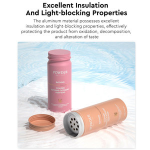 Boîte de conserve d'emballage en métal de luxe avec logo imprimé personnalisé pour shampooing ou épices boîtes rondes en aluminium - Product Image 5