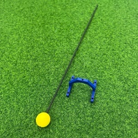 SwingPerfect Golf Aim Putting Alignment Gate Serat Karbon Ambidextrous 44in Alat Bantu Pelatihan Posisi Mata dengan Umpan Balik Visual