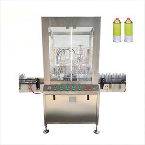 Línea de Llenado de Aerosoles Totalmente Automática - Llenado/Tapado/Prensado de Boquillas/Aplicador de Tubos para Desinfección Química Diaria - Product Image 3