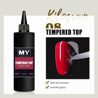 MyBeautyNails bouteilles de recharge en vrac personnalisées OEM, système de Gel UV Base et couche de finition Gel vernis à ongles Hema Free Gel Polish