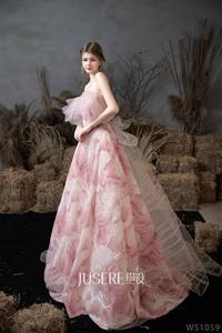 2025SS Nouvelle Robe De Bal Princesse Unique Quinceanera Vestido Festivo Robe De Mariée Robes De Rose Vague De Noël Ombre Girly <span class=keywords><strong>Aline</strong></span> - Product Image 3