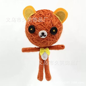 Portachiavi Bambola Voodoo Artigianale Personalizzata, Supereroe Mostro, Ciondolo Borsa Imbottito, Regalo di Halloween All'ingrosso | Giocattoli TYL - Product Image 6